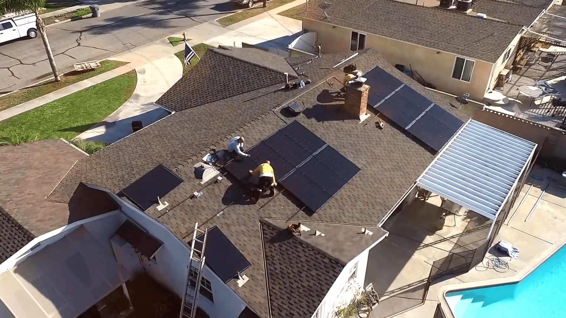 You are currently viewing [WATCH] Exclusive Drone Footage Shows Infinity Solar Installation